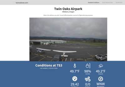 Unifi Runway Cameras on Pole