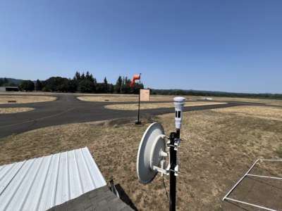 Tempest Weather Station and WISP Antenna